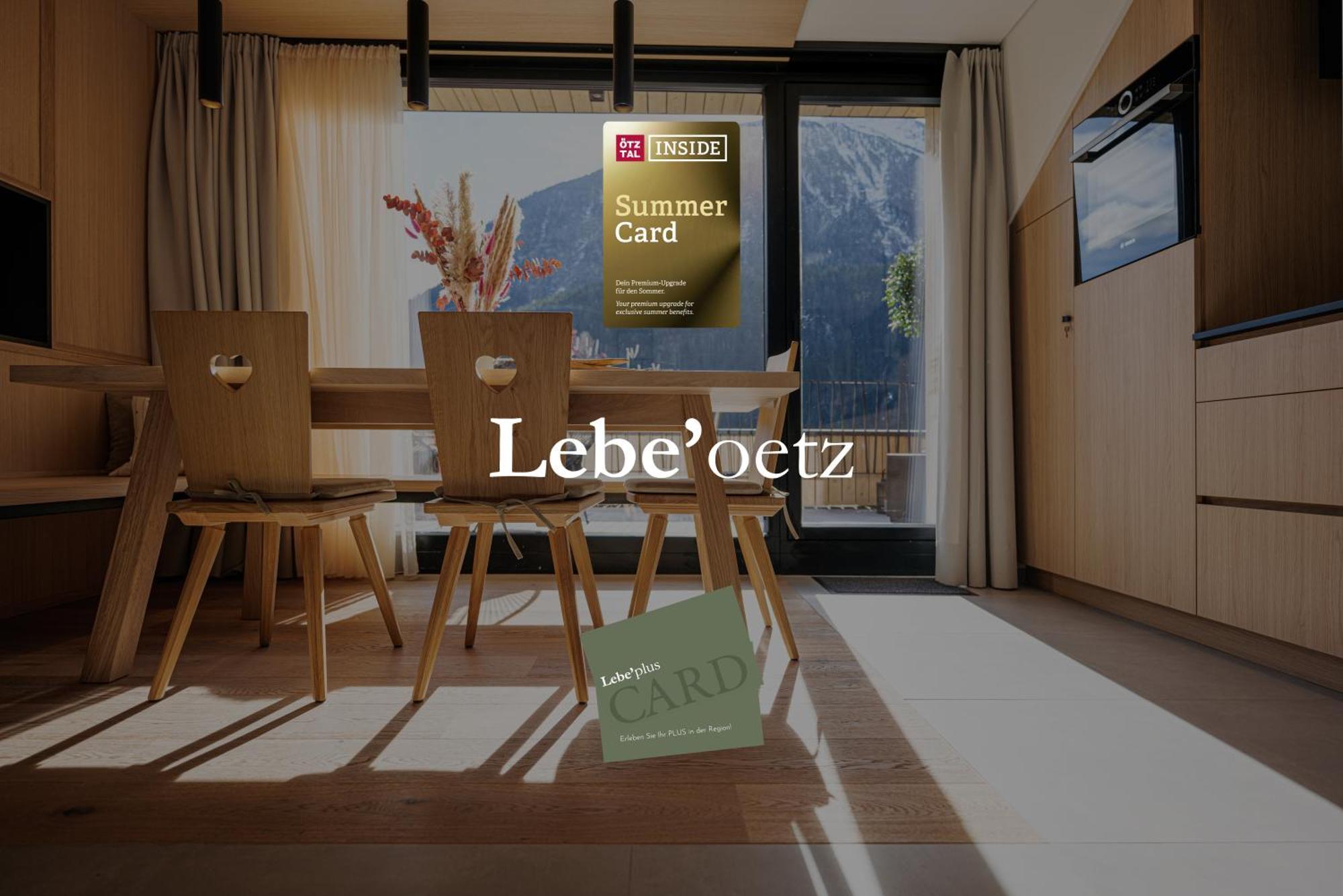 Lebe'Oetz - Das Ferienapartmenthaus Im Zentrum Von Oetz Exterior photo
